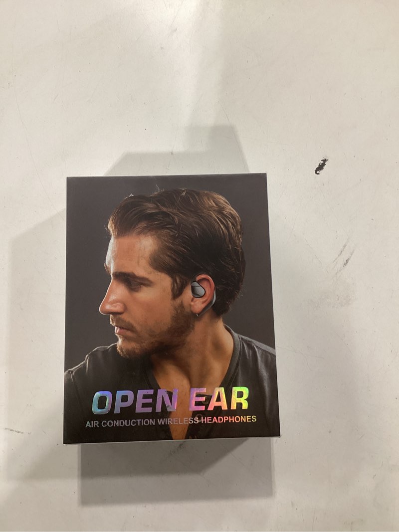 Condition photo showing New/Like New for Open Ear Headphones LK08 2024 Version, Air Conduction Headphones Bluetooth 5.3 Touch Control Wireless Earbuds, Up to 70 Hours Playtime Earphones with Dual 16.2mm Dynamic Drivers Deep Bass