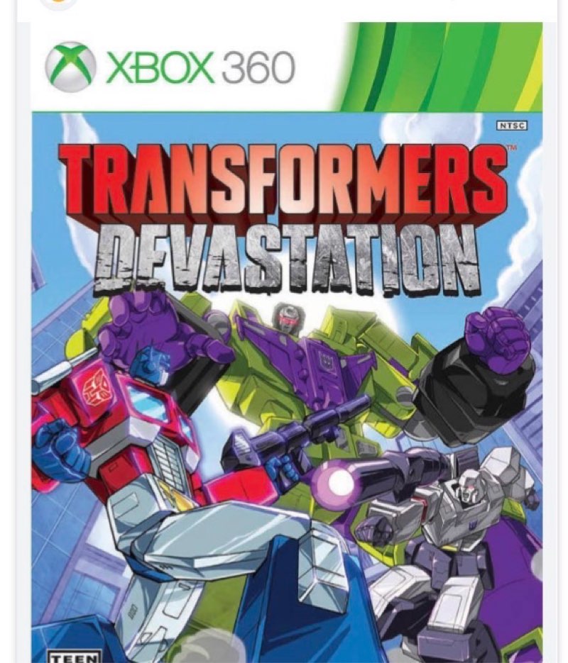 Transformers Devastation - Xbox 360