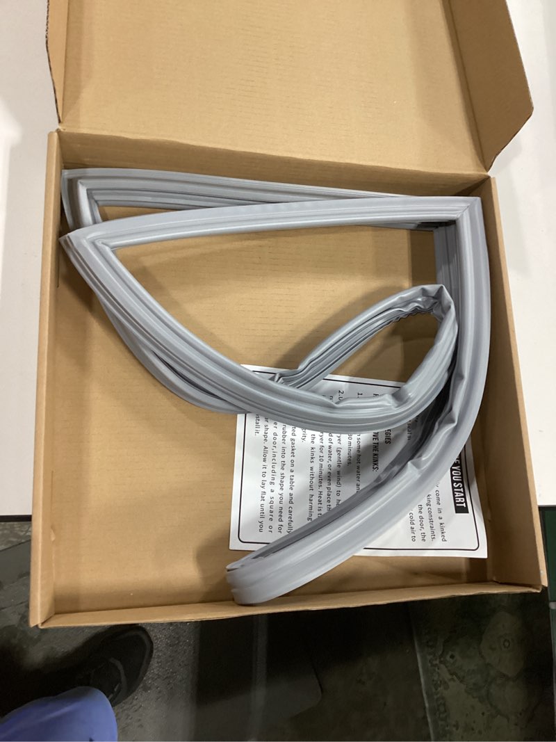 Condition photo showing Good Condition for Upgraded W10830055 Refrigerator French Door Gasket Replacement Compatible with Whirlpool Kenmore KitchenAid Maytag Refrigerator Door Seal Replace AP6027230, 4458810, W10163991, W10191105, W10443238
