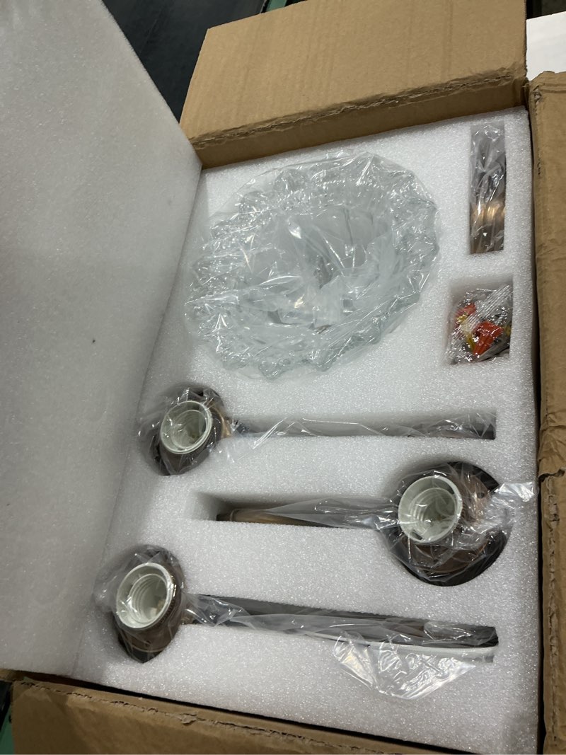 Condition photo showing Good Condition for xiedun vintage bathroom vanity light fixture 3 lights vanity lighting matte antique brass vanity light for bathroom brass 3 light