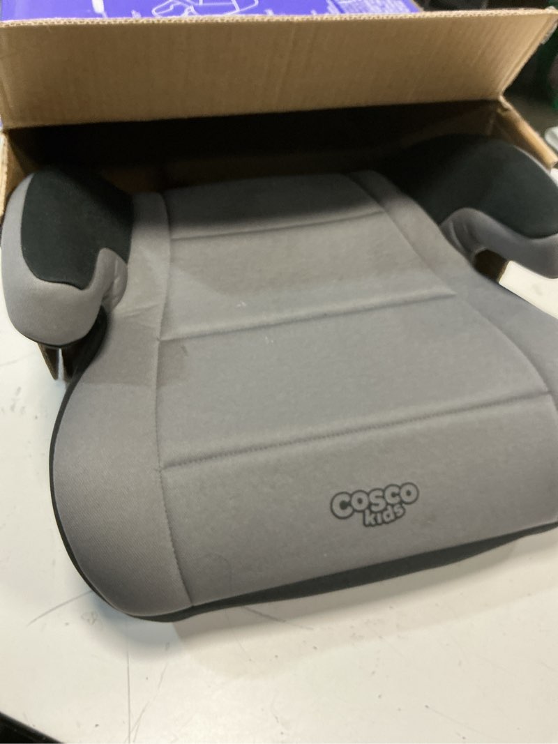Condition photo showing As Is for cosco topside backless booster car seat, lightweight booster seats for cars 40-100 lbs, backless booster seat for car, leo