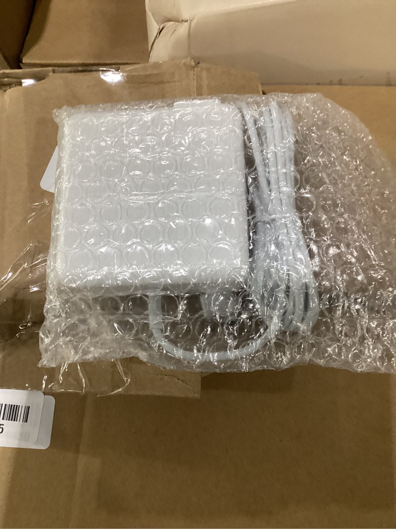 Condition photo showing New/Like New for 85w mac book pro charger,charger adapter with fast charging,replacement ac 2t-tip connector power adapter,laptop charger compatible with macbook pro & air 13 inch-15 inch retina after mid 2012 white