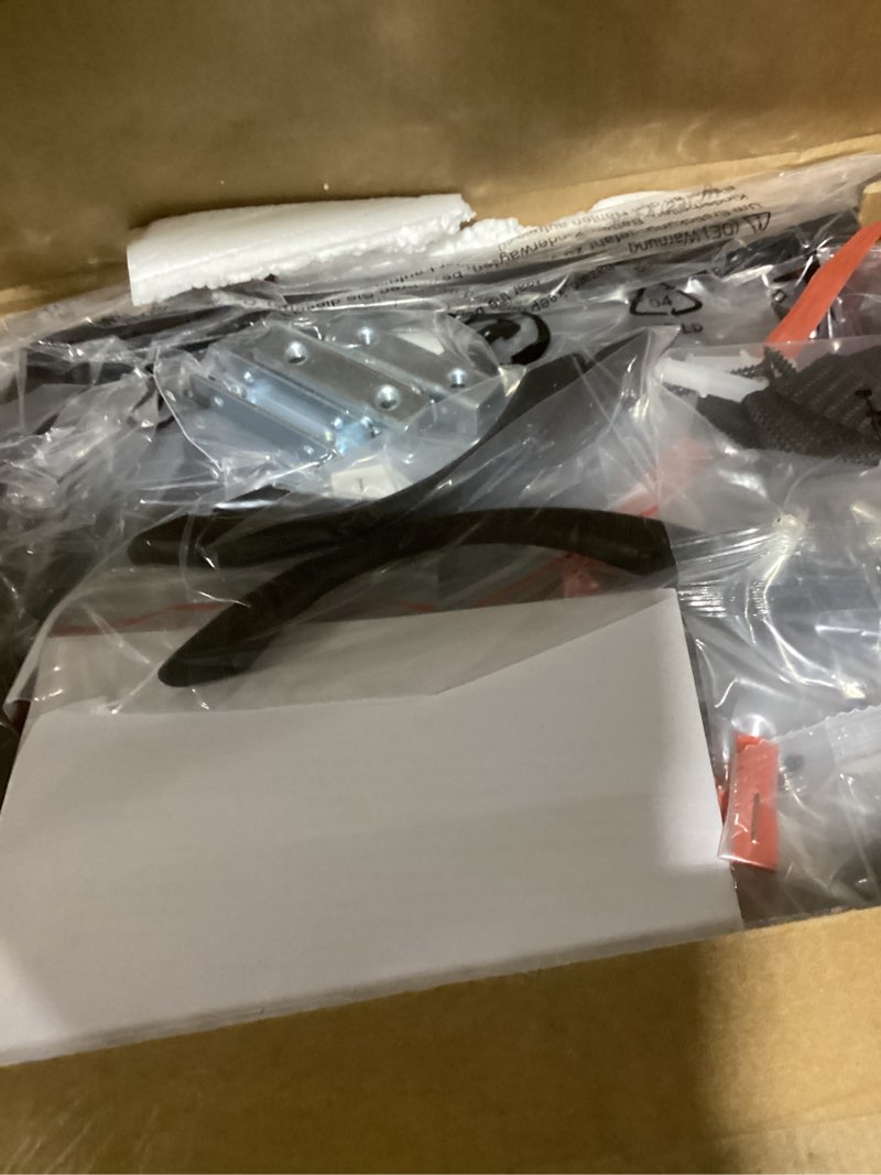 Condition photo showing New/Like New for Furnulem Night Stand with Charging Station, USB Ports and Outlets, 28.3 Inch Tall Bedside Table with Wood Shelf, 3 Fabric Drawers Side Table for Bedroom, 3 Ways to Use, Rustic Brown 3 Drawer Rustic Brown 1