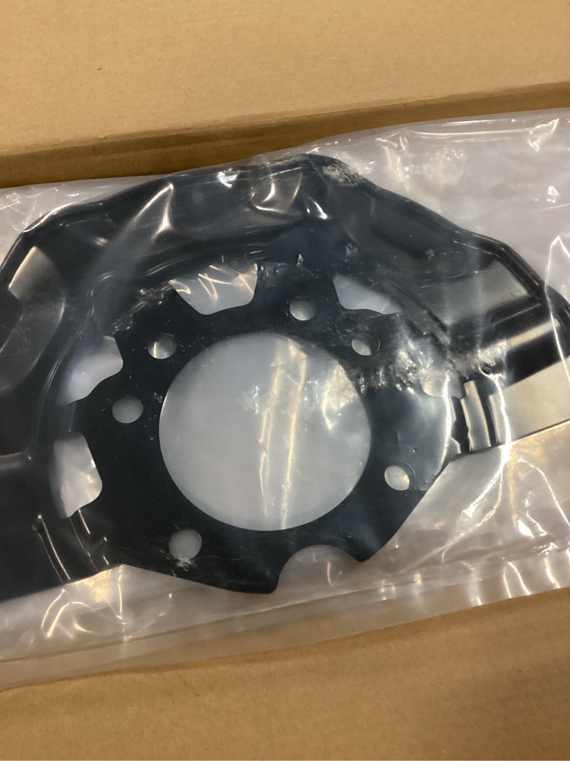 Condition photo showing Good Condition for front left & right disc brake splash shield/backing plate for toyota prius 2004 2005 2006 2007 2008 2009 replaces 47781-47020 47781-47021/hub bearing mounting bolts 926-127