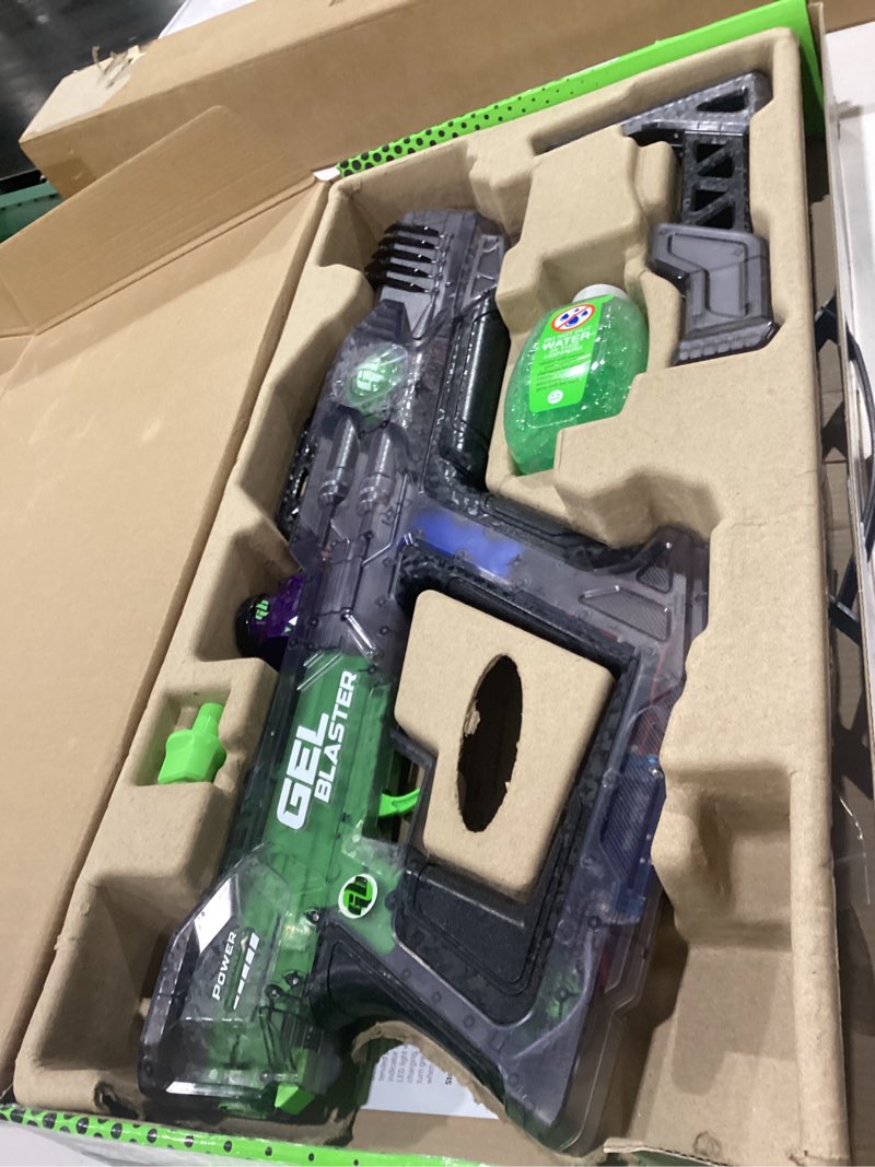 Condition photo showing Good Condition for gel blaster surge xl 2 with built-in starfire glow activator – upgraded gelblaster toy with 150+ foot range – water bead ammo – semi & full auto modes – glows in the dark – 180-250 fps – ages 14+