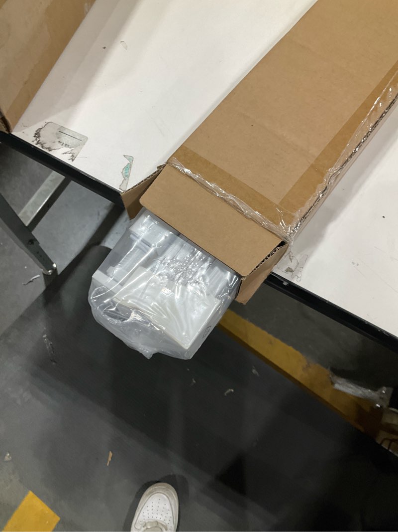 Condition photo showing Good Condition for No Drill Blinds for Windows 1" Vinyl L-Shaped Slats Cordless Mini Blinds for Home, for Window Size 22.5" W × 48" H White White 22.5" W × 48" H