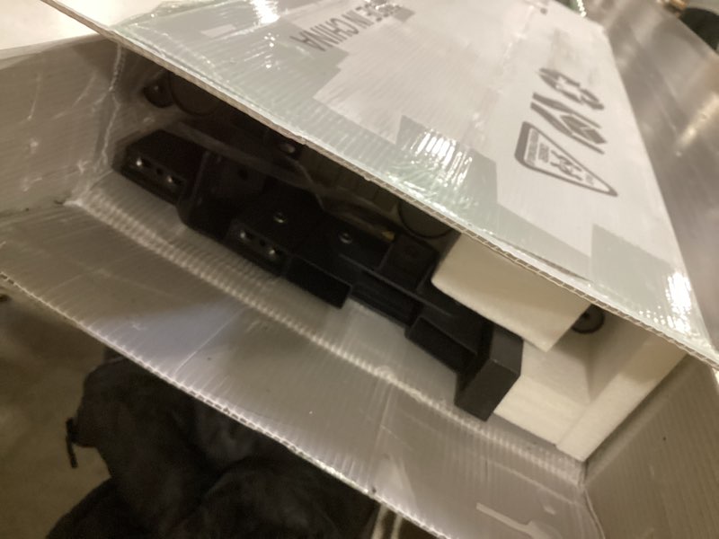 Condition photo showing Good Condition for Kujielan Twin Size Bed Frame with Modern Headboard, Metal Platform Bed Base with Strong Support, No Box Spring Needed, Easy Assembly, Noise Free?Black Twin 12 INCH