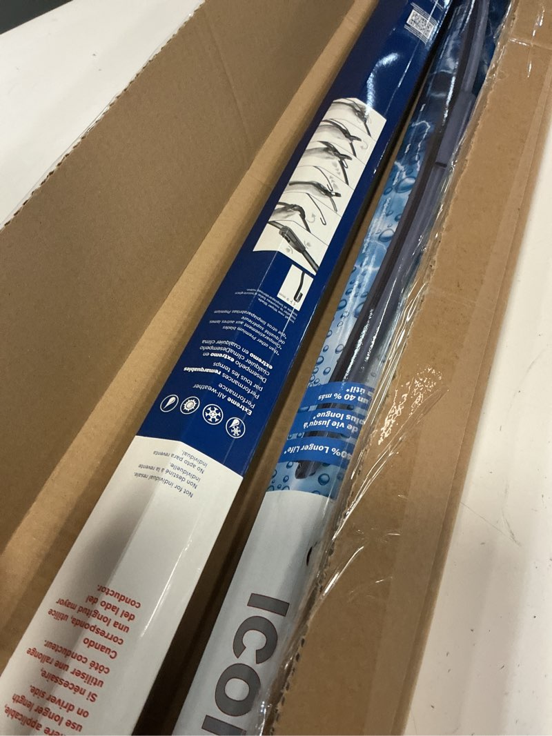 Condition photo showing Good Condition for bosch 26a20a icon beam wiper blades - driver and passenger side - set of 2 blades (26a & 20a) front (26a & 20a) icon combo pack (front)