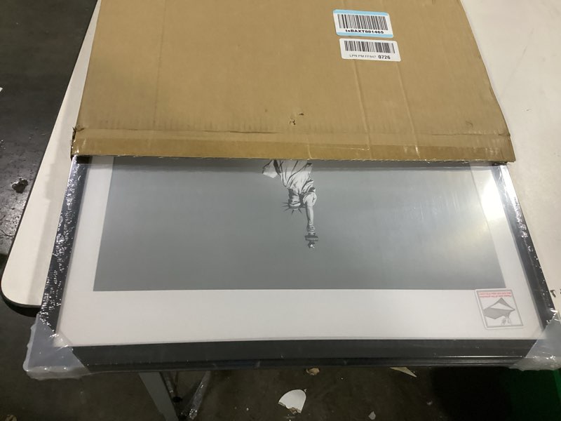 Condition photo showing Good Condition for ENJOYBASICS 18x24 Picture Frame, Display Poster 16x20 with Mat or 18 x 24 Without Mat, Wall Gallery Photo Frames, Black, 2 Pack Black 18x24