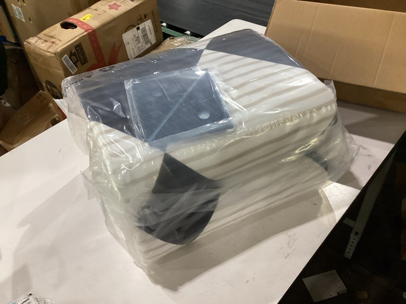 Condition photo showing New/Like New for 8x10 washable checkered rugs for bedroom, black and white area rug for living room, geometric faux wool carpet for kids, girls, boys playroom, dorm, nursery, dining room, kitchen, non slip black/white 8' x 10' (rectangular)