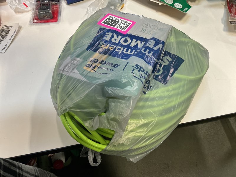 Condition photo showing As Is for Utilitech 100 Ft Light Duty Outdoor Cord