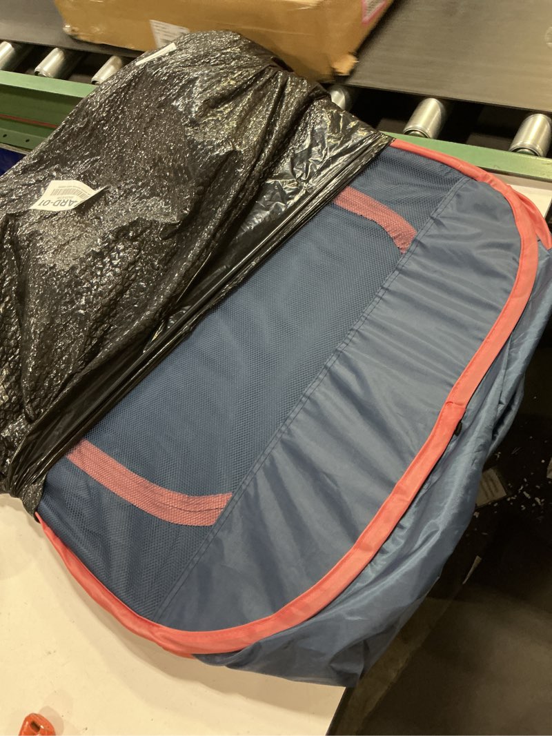 Condition photo showing Good Condition for furhaven portable pet playpen for dogs & cats, extra large indoor kitten playpen with mesh sides, foldable dog playpen for large dogs, pop up travel dog pen, x-large, pet crate with mesh sides, navy navy extra large