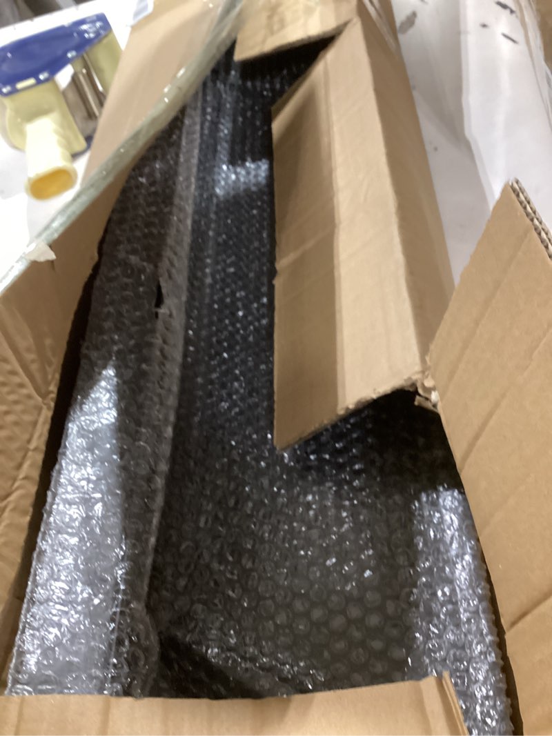 Condition photo showing Good Condition for metal floor stand sign holder base, 36" wide m mount holder, up to 72" tall graphic display floor stand, fit for foam board, composite board, acrylic glass sign, base only, (36 inches)