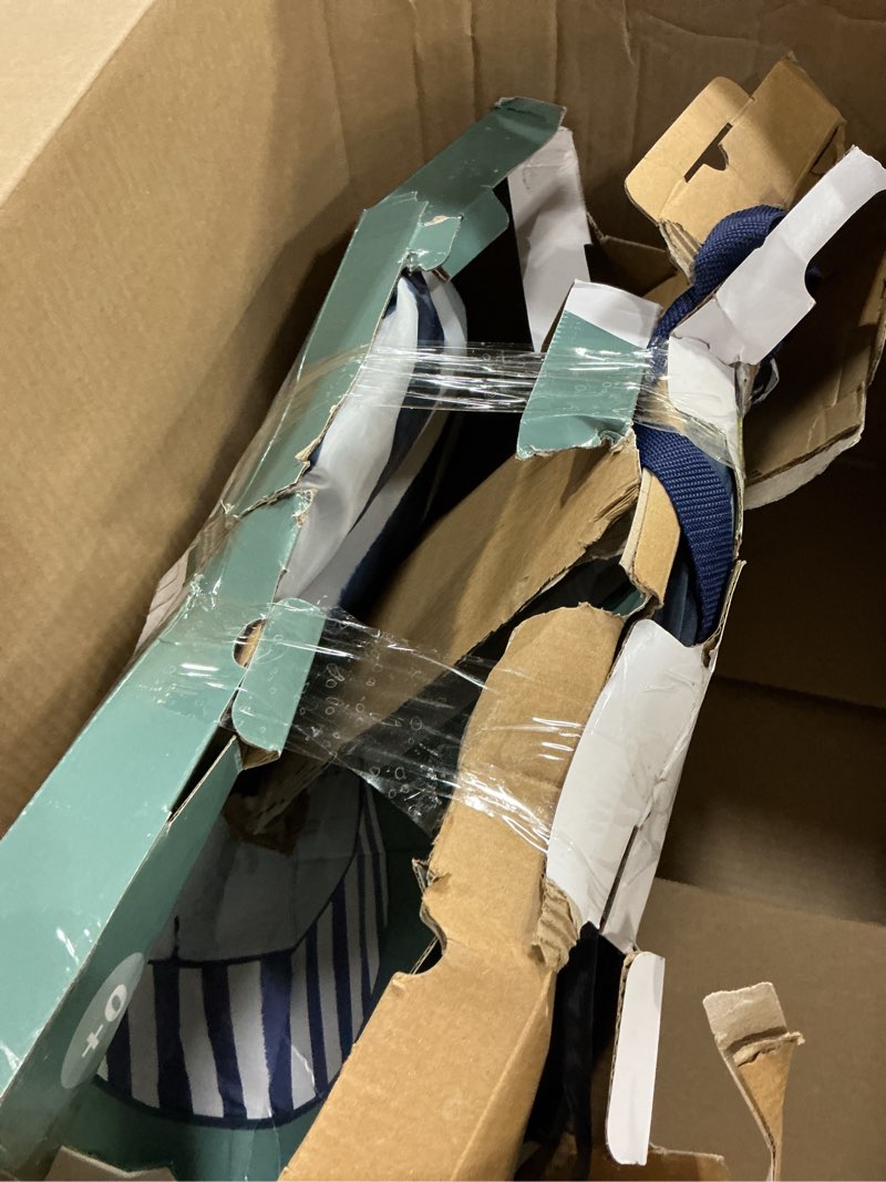 Condition photo showing As Is for Babymoov Baby Anti UV Tent, Sun Protection UPF 50+, Pop Up Play Tent and Sun Shade, Marine (Summer 2025 Edition) Marine Tent