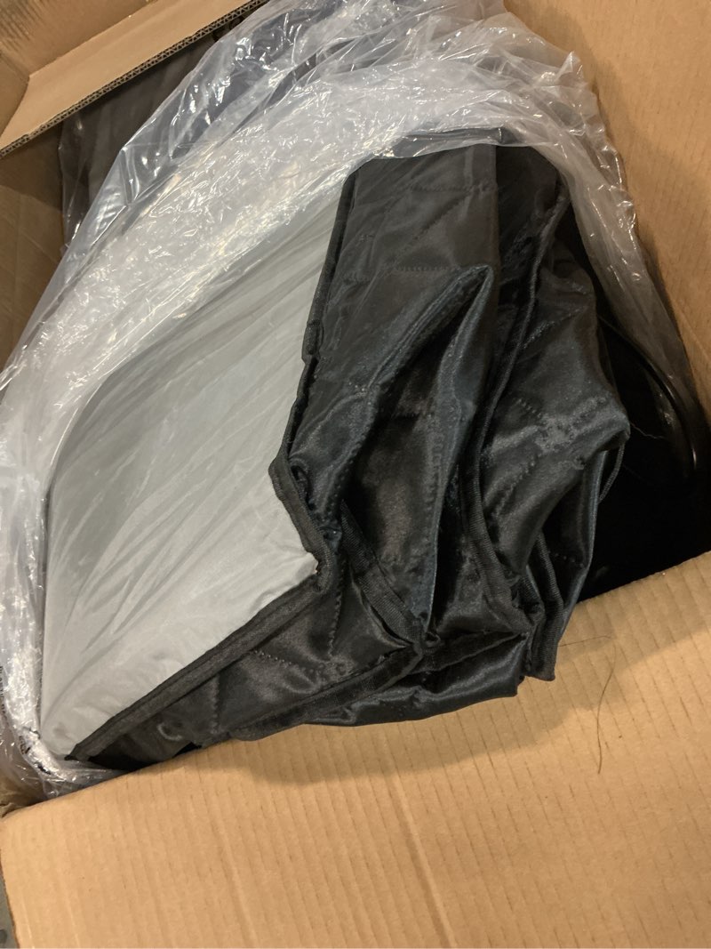 Condition photo showing Good Condition for Infrared Saunas for Home, Portable Dry Sauna with Heating Foot Pad, Infrared Sauna with Sauna Chair, 2.6’ x 2.6’ x 3.5’, Black and Blue Small(2.6’ x 2.6’ x 3.5’)