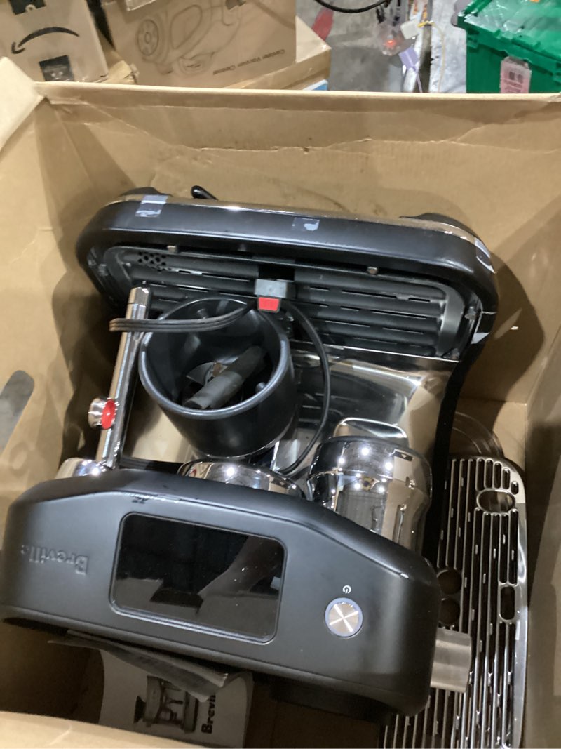 Condition photo showing As Is for Breville Oracle Jet Espresso Machine, Black Truffle