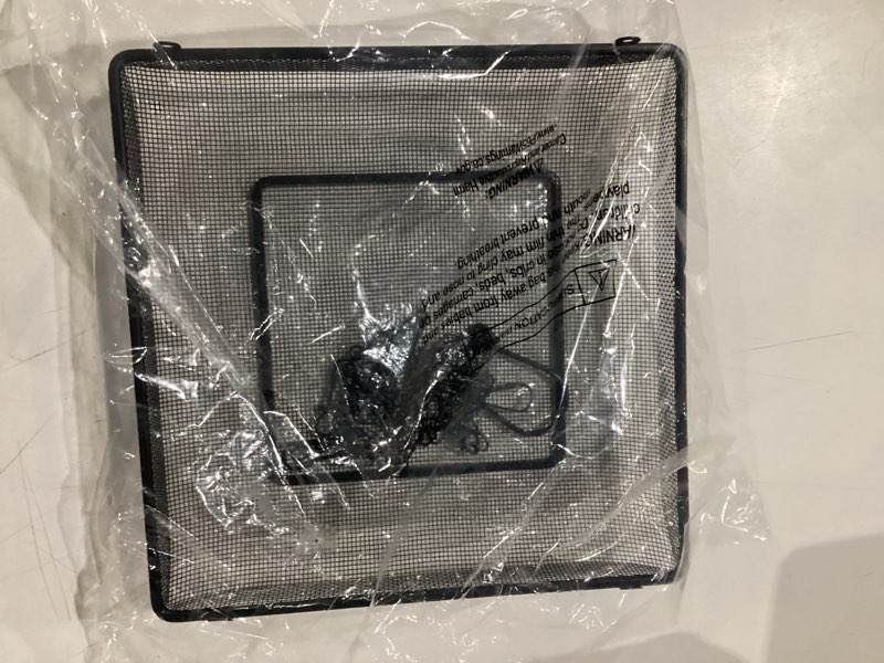 Condition photo showing Good Condition for mixxidea hanging bird feeder tray 11x11 inches, metal mesh platform seed feeder with durable chains for outdoors outside great for attracting wild birds, 1 pack 11"*11"-1pack