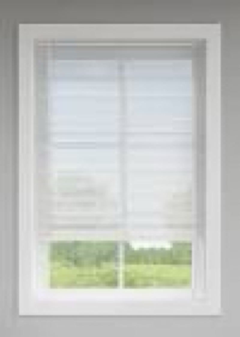 LEVOLOR 1-in Cordless White Aluminum Room Darkening Mini Blinds A-2