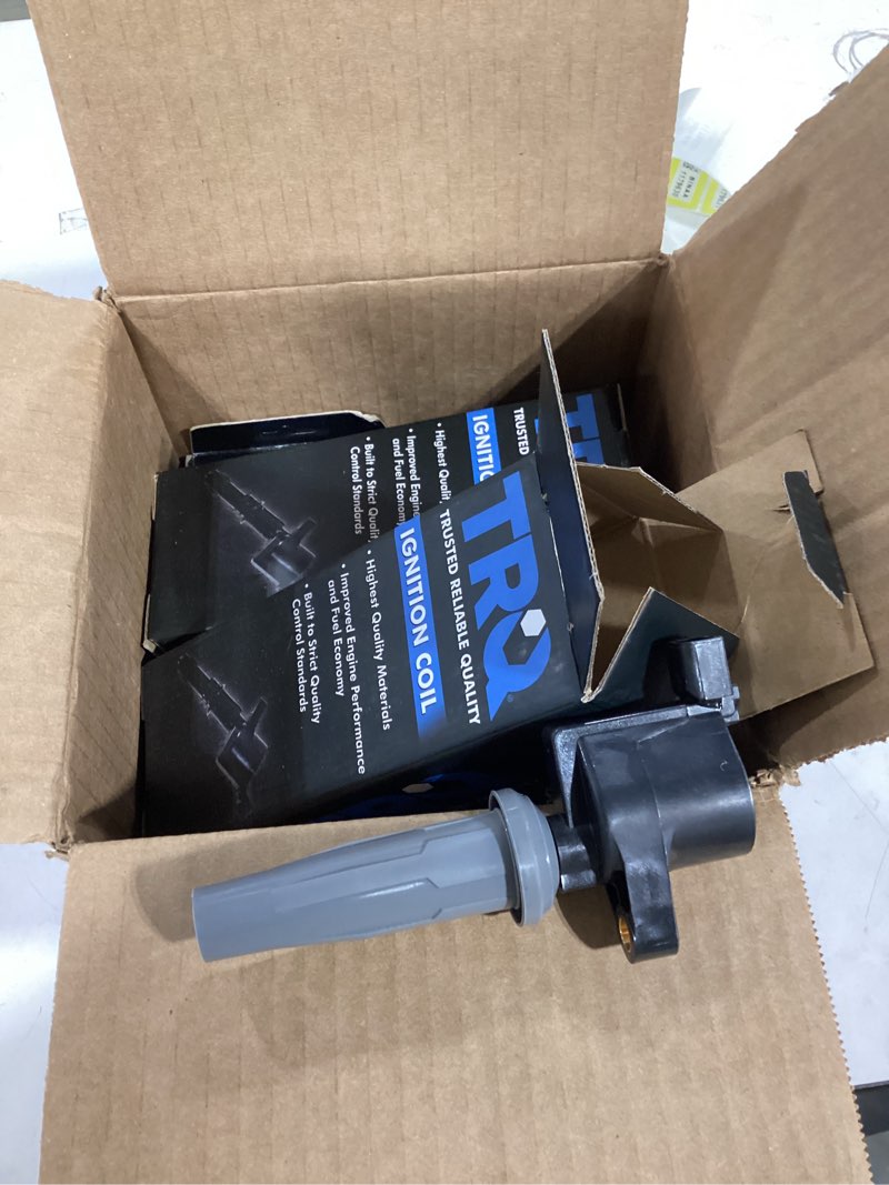 TRQ Ignition Kit Ignition Coil Spark Plugs Compatible with 09-22 Ford 13-20 Lincoln