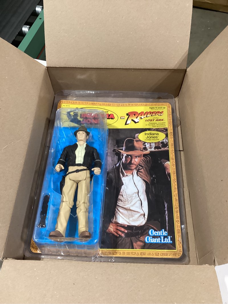 Condition photo showing Good Condition for Indiana Jones and The Raiders of The Lost Ark: Indy Jumbo Figure