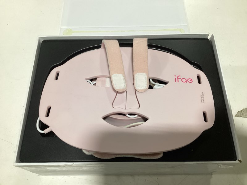 Condition photo showing Good Condition for Red Light Therapy Mask for Face and Neck, 7 Colors with NIR Led Face Mask Light Therapy with Eye Pro