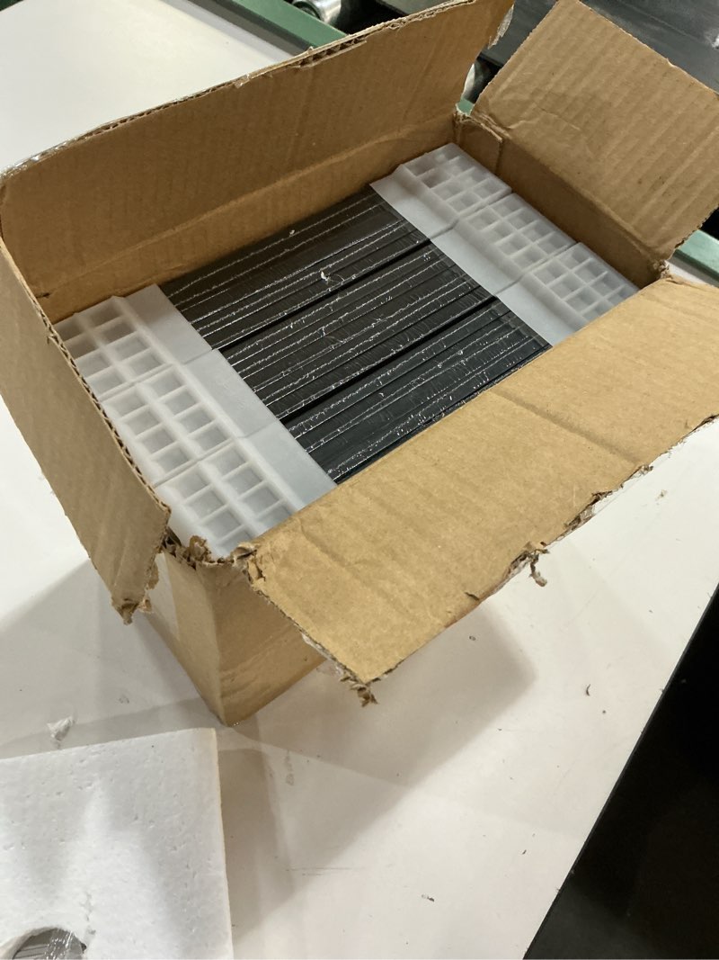 Condition photo showing New/Like New for lyeasw 5x7 picture frame black set of 15, display pictures 6x8 without mat or 5x7 with mat, multi photo frames for wall or tabletop 5x7 black