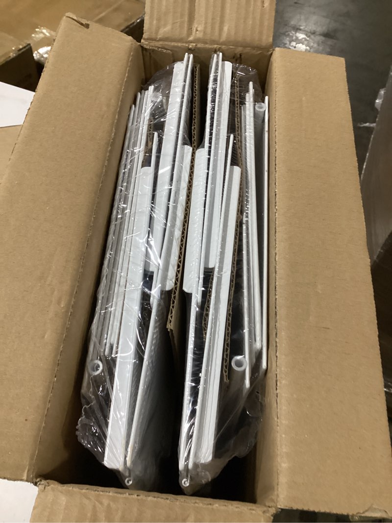 Condition photo showing Good Condition for 2 Pack 6 Tier Paper Organizer, Metal Mesh Desk File Folder, Letter Tray Organizer, Paper Sorter Desk Organizers for Office, Home or School File Folder Holder - White White-2pack