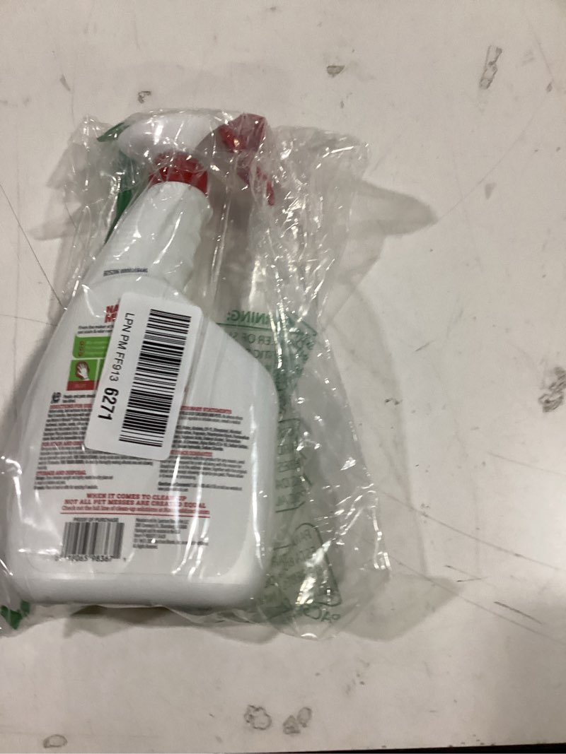 Condition photo showing Good Condition for nature’s miracle urine destroyer plus cat, 32 ounces,unscented, enzymatic formula, ready-to-use 32 fl oz 32 fl oz (pack of 1)