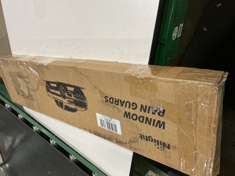 Condition photo showing New/Like New for nilight in-channel rain guards for honda passport 2019-2024 2025 2026, vent window visors low profile wind deflectors for rain & fresh air ventilation, smoke tinted-4pcs honda passport 2019-2026