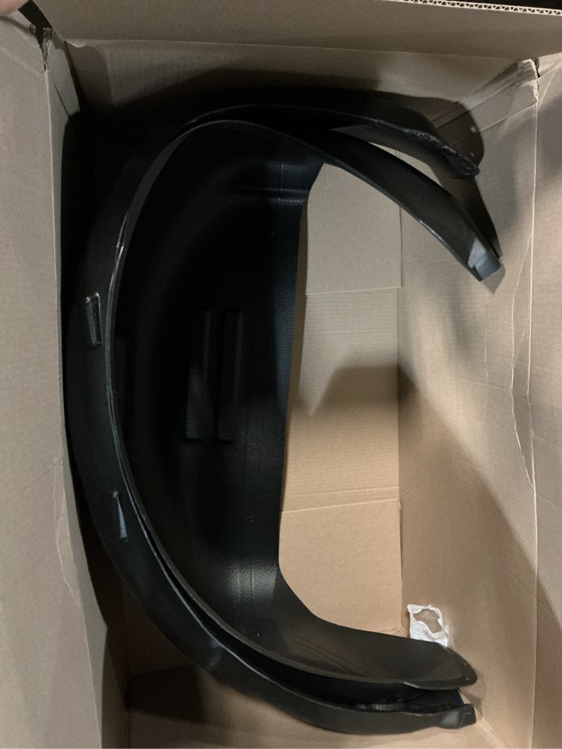 Condition photo showing Good Condition for Husky Liners - Rear Wheel Well Guards | 2015-2020 Ford F-150 (Will not fit Raptor) - Black, 2 Pc. | 79121 Black Rear Wheel Well Guards Fits All Models EXCEPT For Raptor