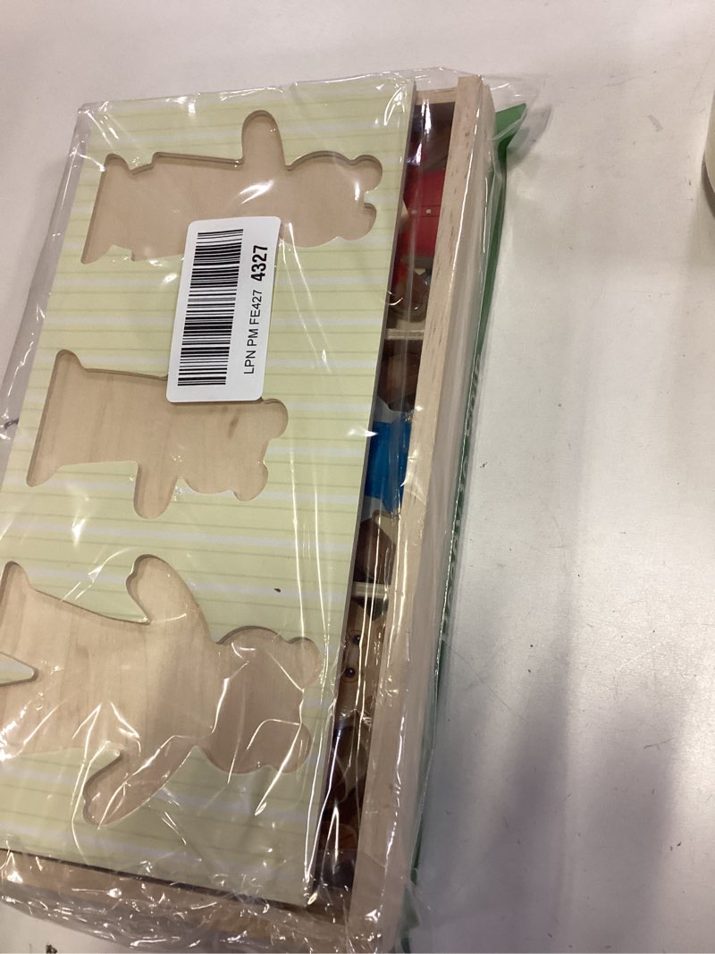 Condition photo showing Good Condition for Melissa & Doug Wooden Bear Family Dress-Up Puzzle, 45 Pieces Mix and Match Outfits, Sorting & Matching Toy with Storage Case, Educational Puzzle for Toddlers Ages 3+