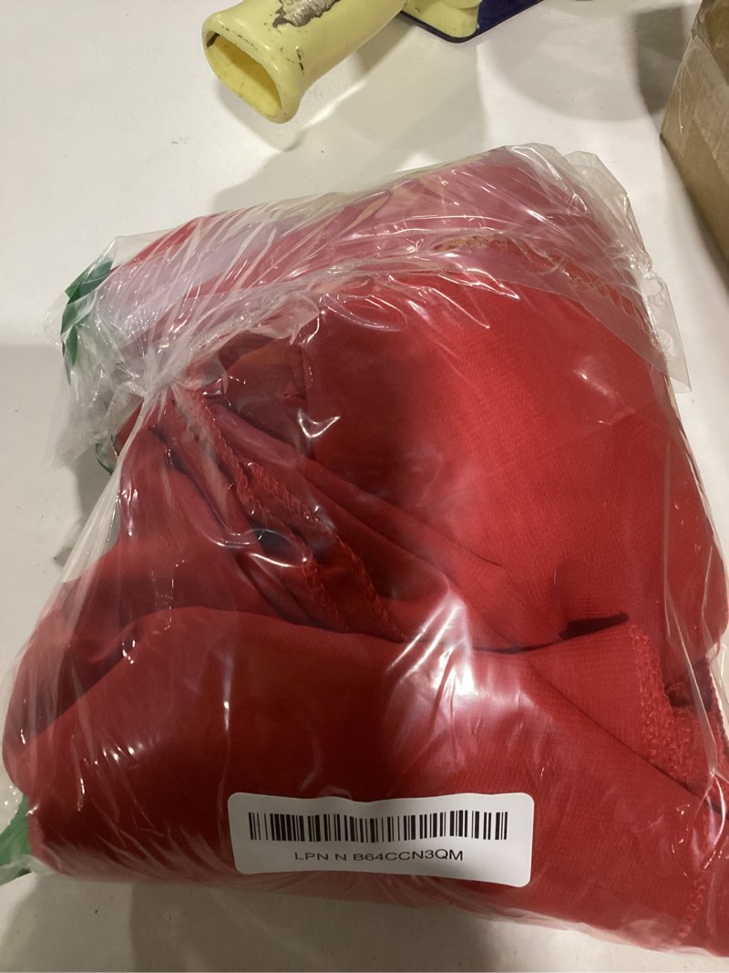 Condition photo showing New/Like New for Wedding Arch Draping Fabric 29" x 18 FT Red Sheer Chiffon Outdoor Curtain Drapes for Wedding Birthday Party Ceremony Decor(2 Panels, Red) Red 29"W x 216"L (Pack of 2)