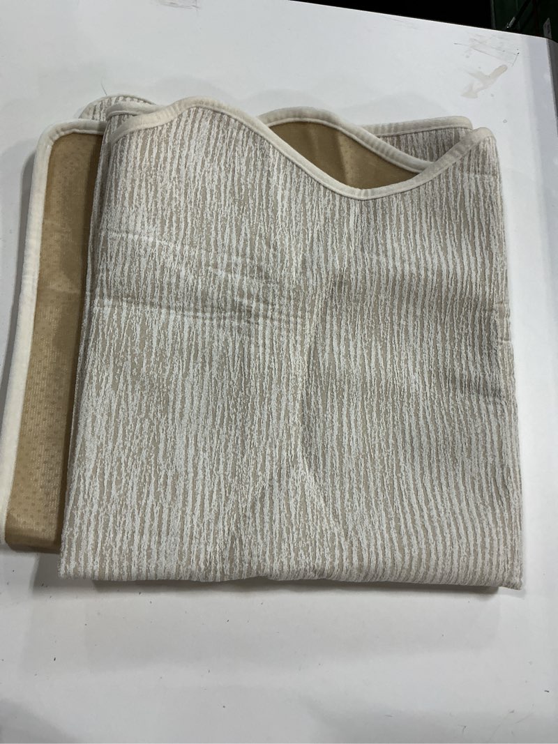Condition photo showing As Is for meetsky pet couch covers for 2 cushion couch sofa, non slip couch cover for dogs, couch covers for sectional sofa, washable sofa protector, dog mat for couches, beige, 35" x 63" (only 1 piece) 1pc/35" x 63" type a-beige