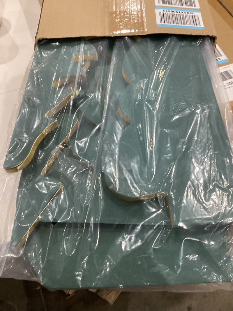 AmazingSpark 3 Pcs Large Honeycomb Christmas Tree - 4ft 3ft 2ft Paper Christmas Folding 3D Home Deco