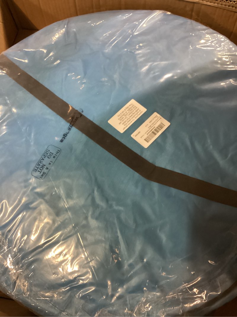 Condition photo showing Good Condition for Camping Tents for Homeless Bulk Homeless Backpacking Supplies 2 Person Pop up Adult Waterproof Instant Easy Setup Tent for Hiking, Outdoor, Travel, Camping, Donation Blue 5