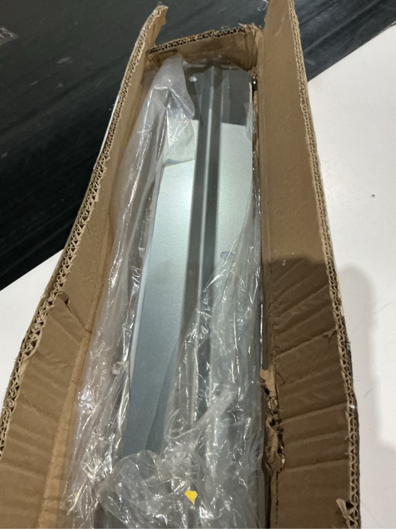 Condition photo showing As Is for 24" heavy duty mud flap weights, mudflap weights, semi mudflap weights, 24" universal mudflap weights pair weight with backing plate mirrored and install screw