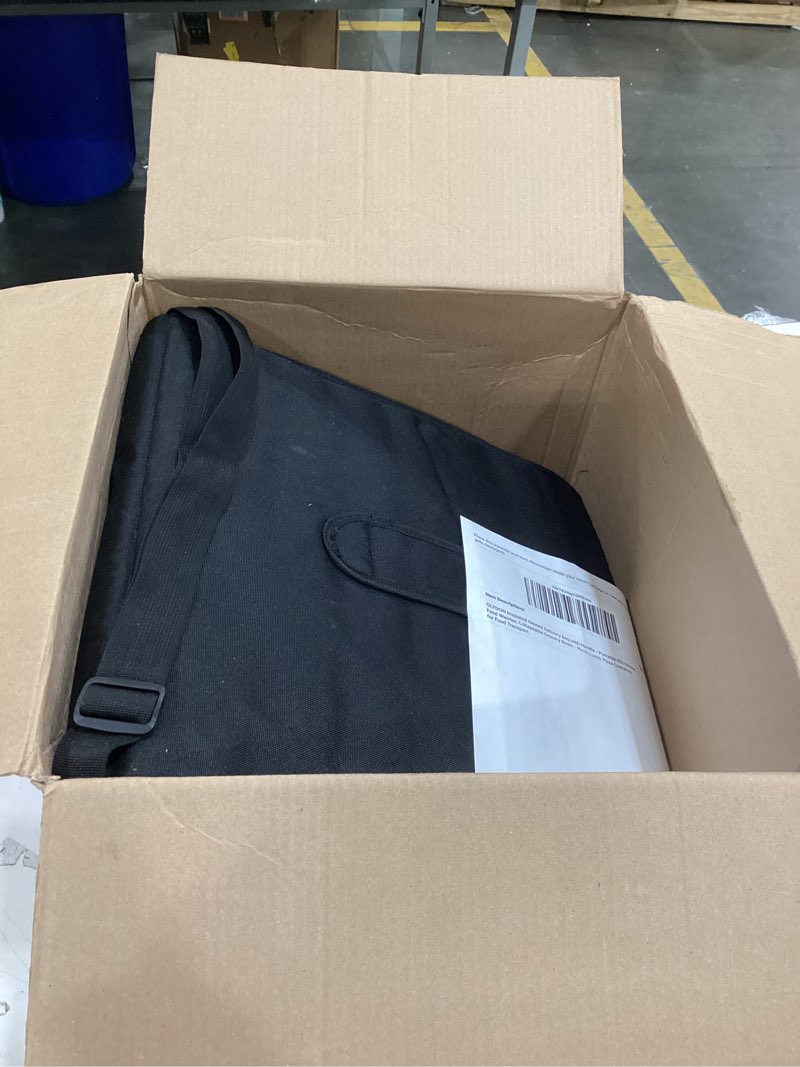 Condition photo showing Good Condition for insulated heated pizza delivery bag with handle - portable vehicle food warmer,padded heated pizza carrier bag with12-volt cigarette-lighter power port