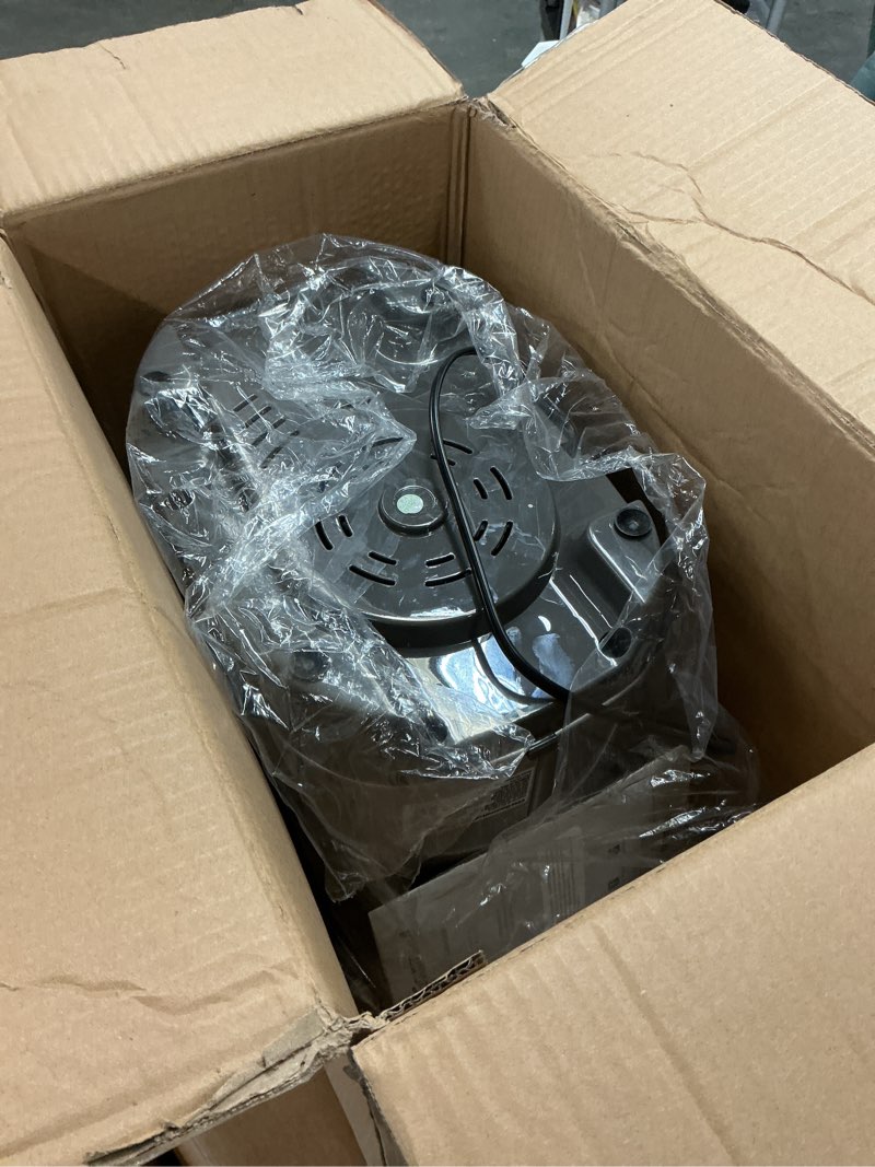 Condition photo showing As Is for West Bend Hi-Rise Bread Maker Machine Programmable 12 Programs Including Gluten Free & 3 Loaf Sizes and Crust Colors with Traditionally-Shaped Horizontal Bread Pan with Dual Knead Blades, 3-Lb, Gray