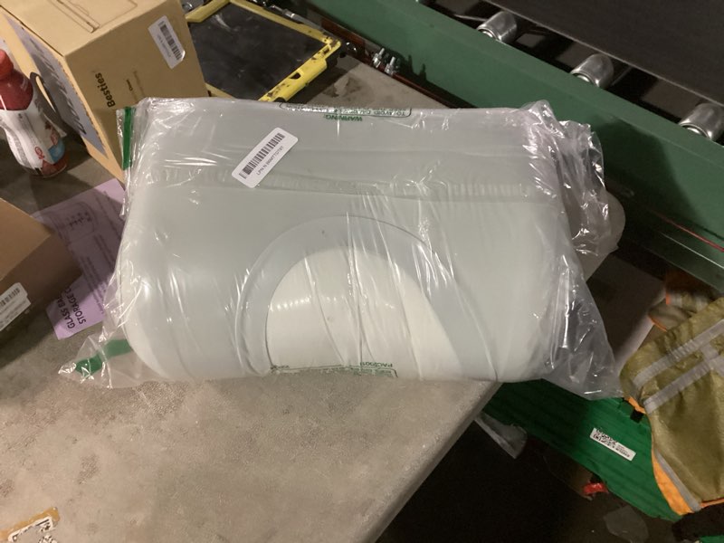 Condition photo showing Good Condition for C CUSHION LAB Deep Sleep Pillow, Patented Ergonomic Contour Design for Side & Back Sleepers, Orthopedic Cervical Shape Gently Cradles Head & Provides Neck Support & Shoulder Pain Relief - Calm Grey