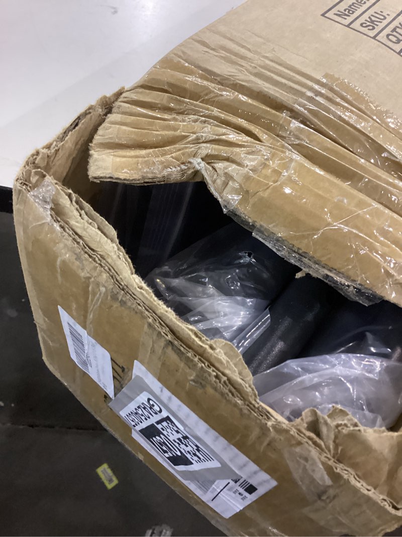 Condition photo showing New/Like New for Room Divider, 4 Panel Folding Privacy Screens with Wider Feet, 6 Ft Portable Room Partition for Room Separator, Room Divider Panel 88" W X 71" H, Partition Room Dividers Freestanding?Black Black 22"- 4 Panel