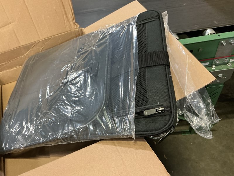 Condition photo showing Good Condition for henkelion large soft sided cat and pet carrier for cats and puppies up to 25lbs - collapsible, waterproof travel carrier - black 20.0"l x 13.0"w x 13.0"h black
