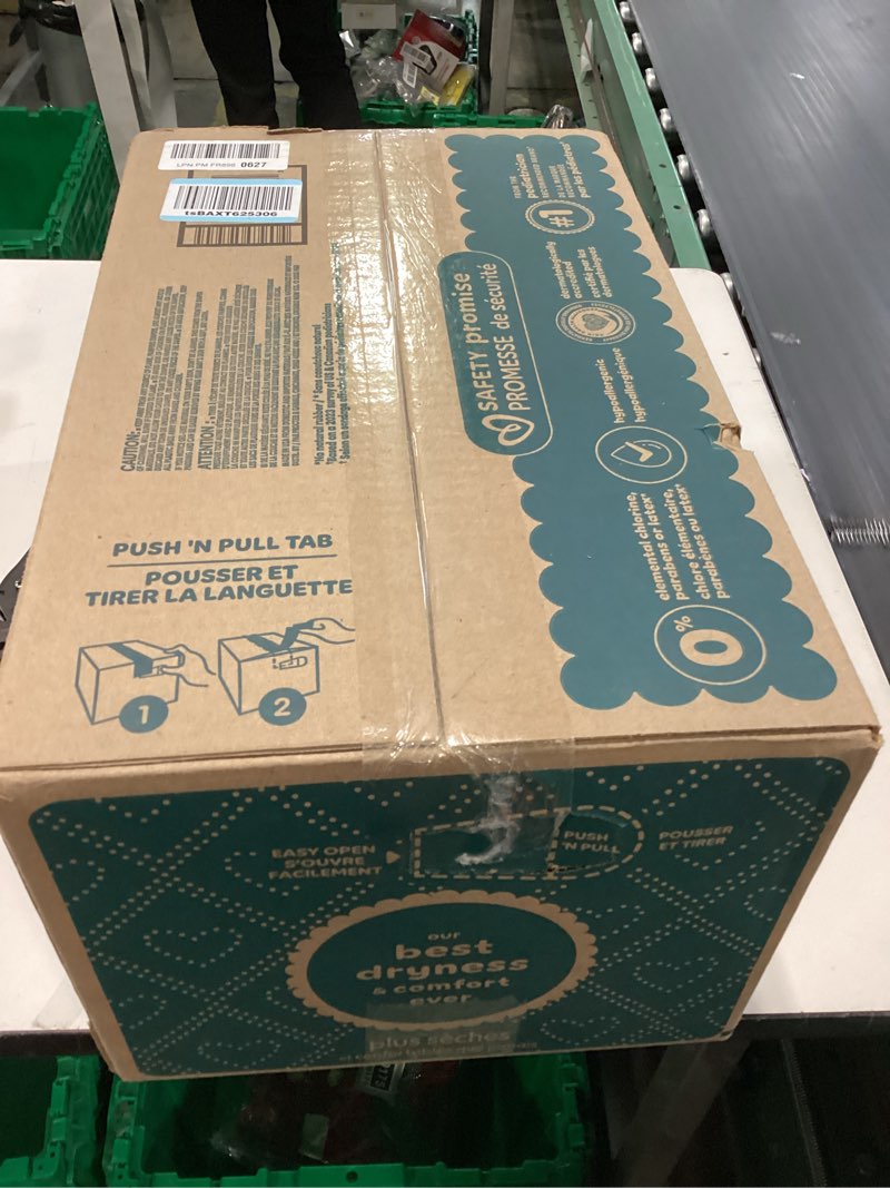 Condition photo showing New/Like New for Pampers Swaddlers Diapers, Size 5 (20-37 lbs), 132 Count, Absorbent, Keeps Baby Dry and Comfortable, Skin Safe Disposable Baby Diaper (Packaging May Vary) Size 5 132