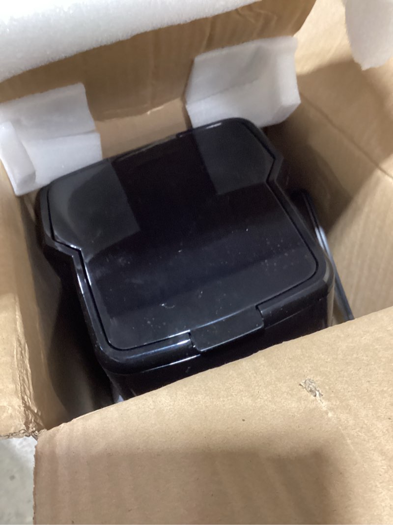 Condition photo showing Good Condition for Not tested Amazon Basics Programmable 12 Cup Drip Coffee Maker, Coffee Machine with Glass Coffee Pot (1.9 Qt), Auto Shut-off, Touch Screen, Auto Pause, Removable Filter Basket, Black & Silver 12-Cup Programmable - New Model