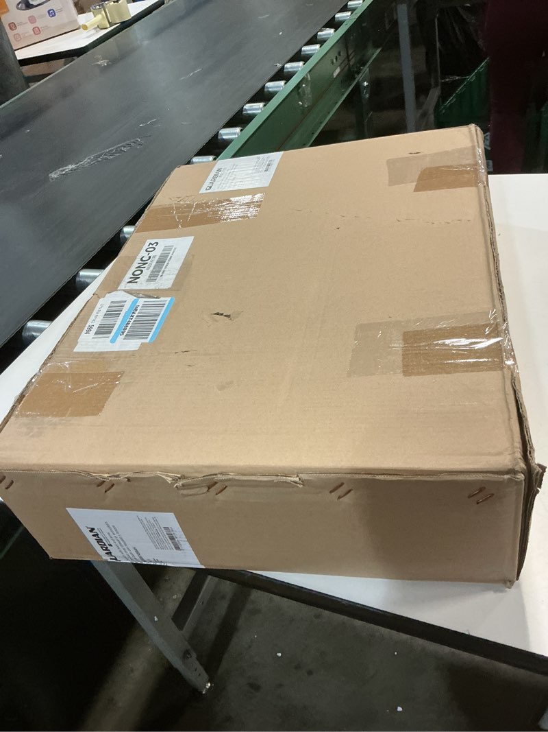 Condition photo showing New/Like New for Medline Shower Chair for Elderly, Seniors, Adults & Disabled - Heavy Duty Shower Seat with Padded Arms and Back for Inside Shower, Adjustable Height Bath Stool for Bathtub, 350 lb, Slip Resistant White