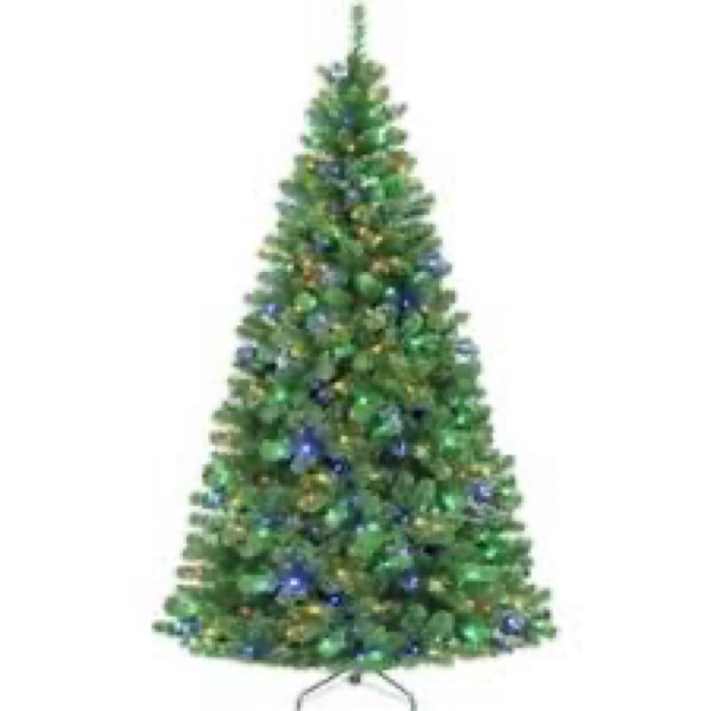 HOLLO STAR 4.5 ft Prelit Christmas Tree with 150 LED Lights, App Control, Artificial Christmas Tree,