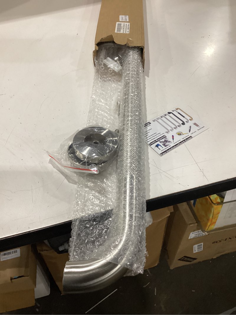 Condition photo showing Good Condition for 36 inch anti slip shower grab bar, munzong satin brushed nickel bathroom grab bar, knurled bathroom balance bar,safety hand rail support handicap elderly injury senior assist bath handle 36 inch satin brushed nickel