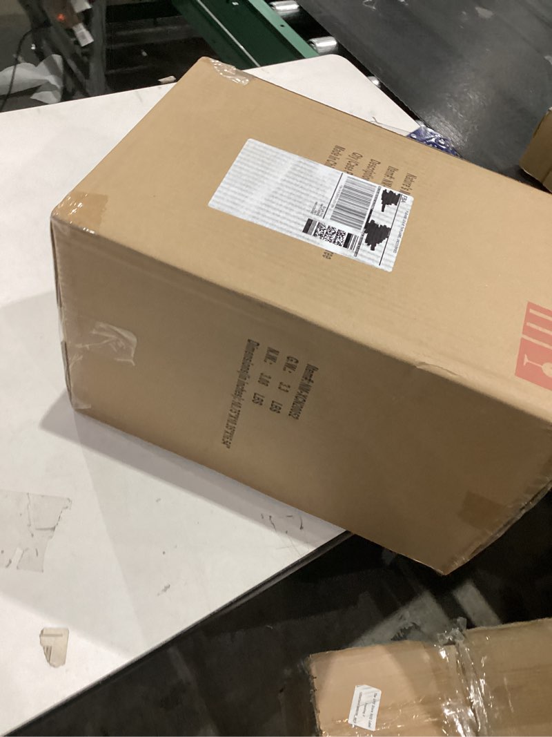 Condition photo showing New/Like New for Ceramic Christmas Tree 14”H by Moments in Time LED Lighted Vintage Inspired Tabletop Décor with Multicolor Bulbs Star Battery Operated Holiday Centerpiece Gift-Ready Holiday Packaging