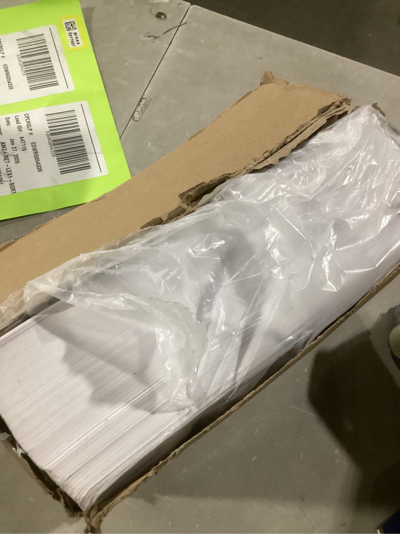 L LIKED 2" x 4" Label Stickers, Printable White 500 Sheets for Laser/Inkjet Printing - Matte White, 