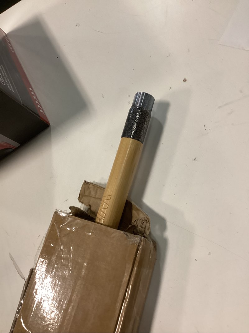 Condition photo showing As Is for weed puller tool, stand up heavy duty weed remover tool with long handle , foot platform design - 4 claw steel head weeder tool, bamboo garden hand weeding tool, smoothly remove weeds without kneeling extral large