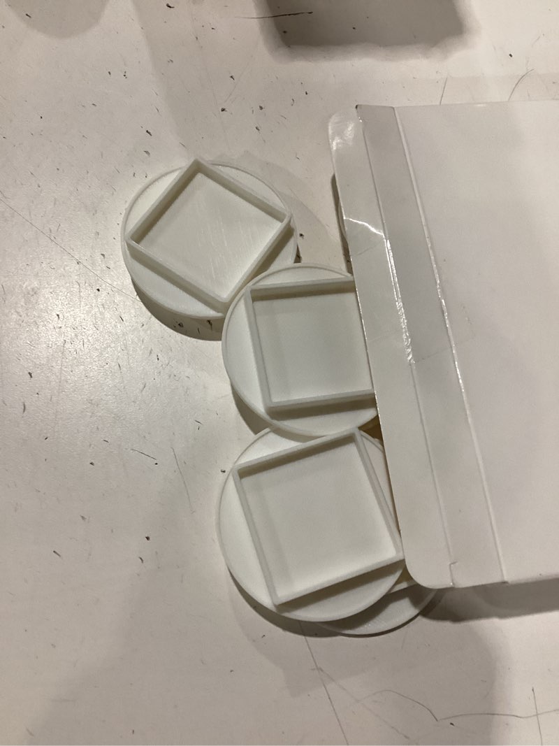 Condition photo showing New/Like New for saillong caps compatible with gardyn ypod hydroponic system, abs plastic covers for grow cubes, reusable hydroponic pod accessories for vertical garden (20 pcs,solid design (no hole)) 20 solid design (no hole)